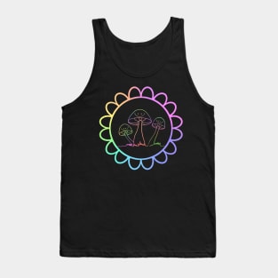 Fungi Mushroom Psychedelia Tank Top